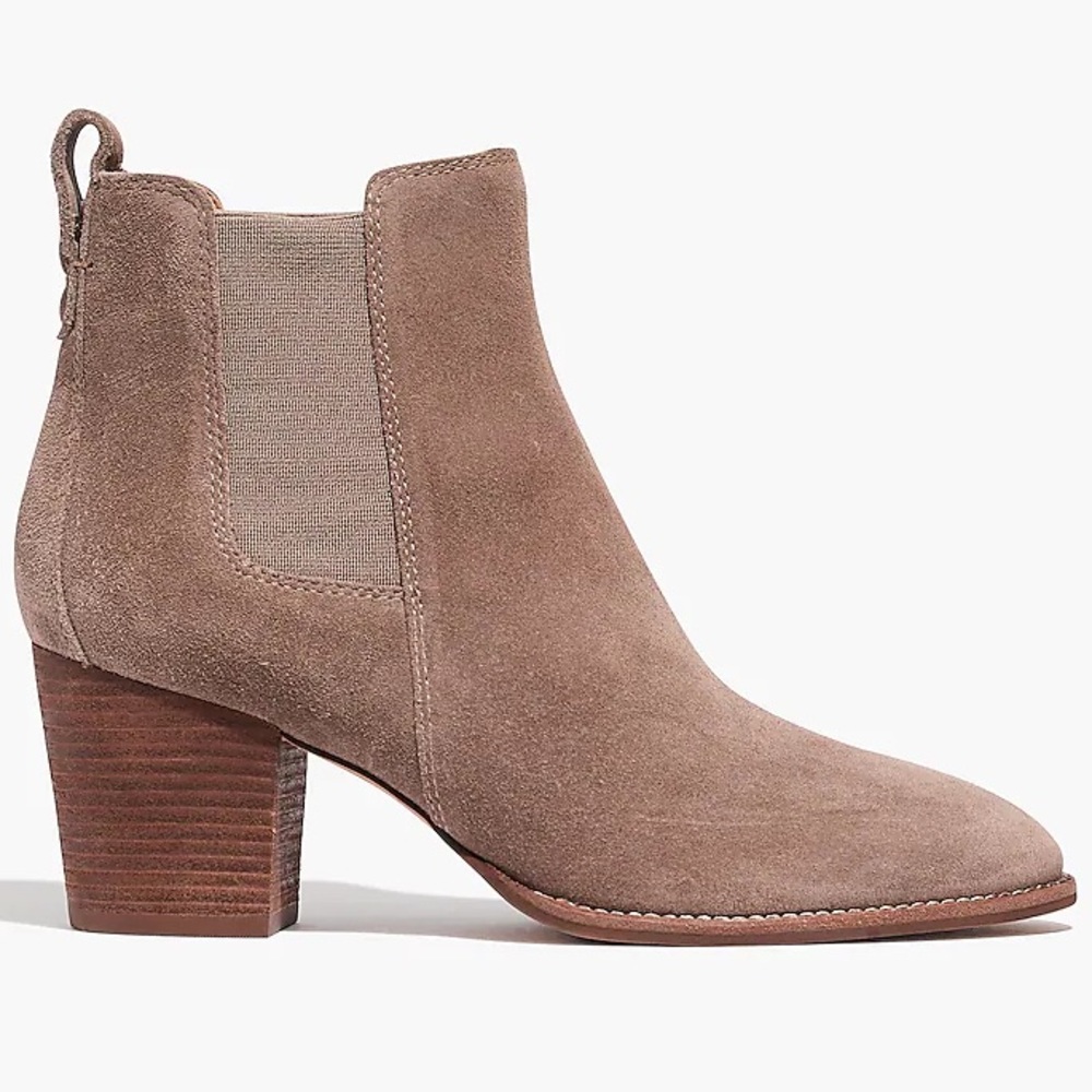 Madewell Regan Boot in Suede Size 10